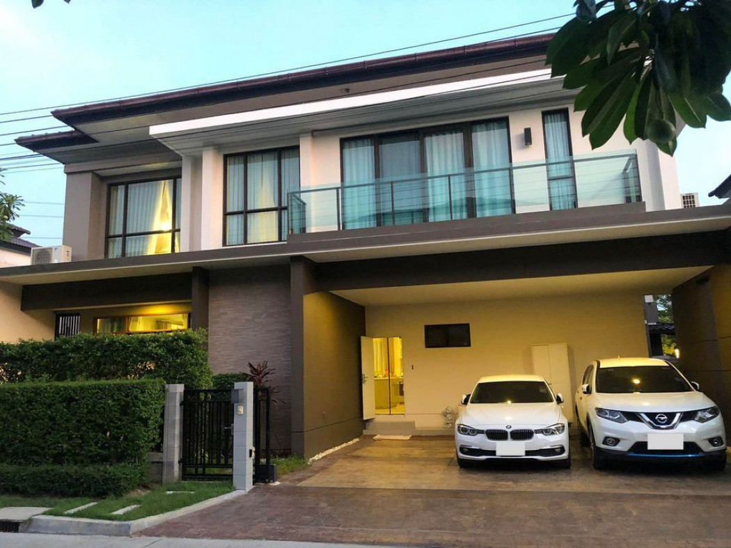 For RentHouseBangna, Bearing, Lasalle : House for rent, The City Bangna-KM.7, near MEGA Bangna, only 5 minutes.