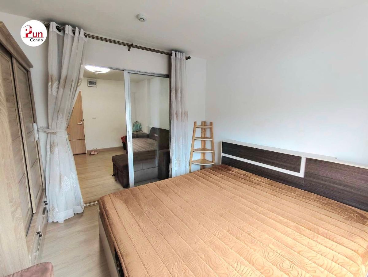 😊 The room has arrived. #For  Rent Ploen Ploen Rangsit Workpoint, beautiful condo near Workpoint Studio Ready to move in!!🔥Pun Loading...