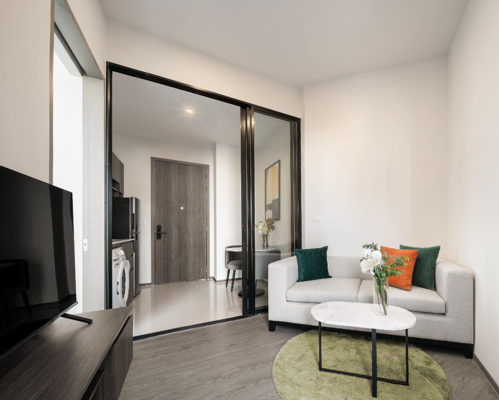 ให้เช่าคอนโดศรีราชา แหลมฉบัง บ้านบึง : 📌FREE Wi-Fi  แฮมป์ตัน ศรีราชา 1 Bedroom 𝑶𝒘𝒏𝒆𝒓 ปล่อยเช่าเอง รับสัญญาเช่า 6 เดือนขึ้นไป Hampton Sriracha 🔥