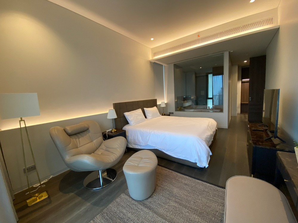 For RentCondoSukhumvit, Asoke, Thonglor : Beautiful room, beautiful view, high floor, rent 3 bedrooms, 3 bathrooms Tela Thonglor Tela Thonglor