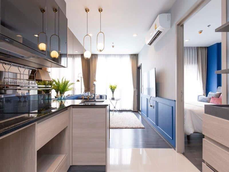 ขายคอนโดพระราม 9 เพชรบุรีตัดใหม่ RCA : ขาย/เช่า The line Asoke Ratchada , 1 ห้องนอน ใกล้ MRT Rama9