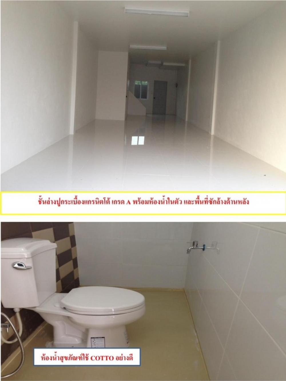 For SaleShop HouseLoei : 📣2 storey modern style commercial building for sale, Phu Kradueng District, Loei Province.