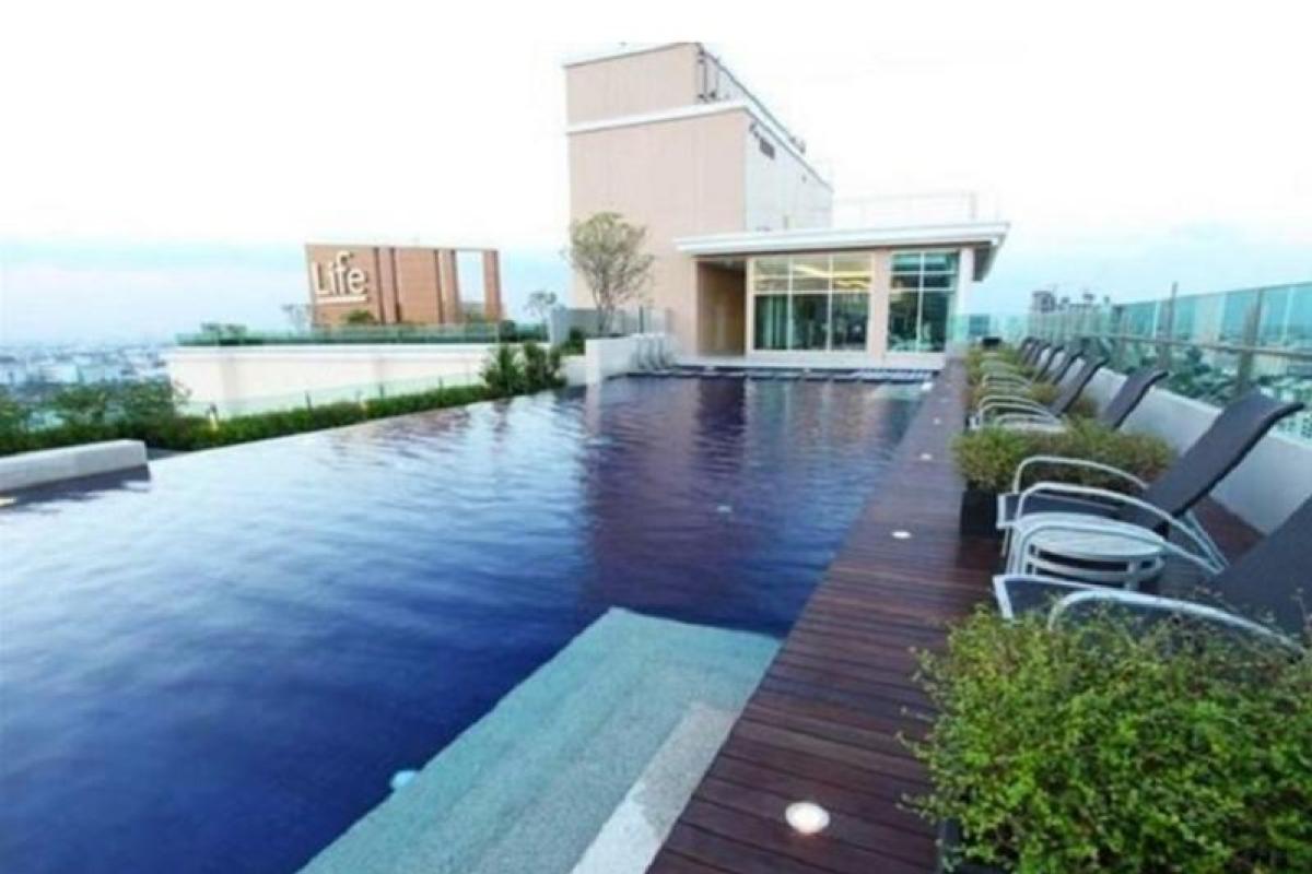 For SaleCondoRatchadapisek, Huaikwang, Suttisan : For Sale Condo , Life @ Ratchada - Suthisan , MRT-Sutthisan , Sam Saen Nok , Huai Khwang , Bangkok , CX-102175