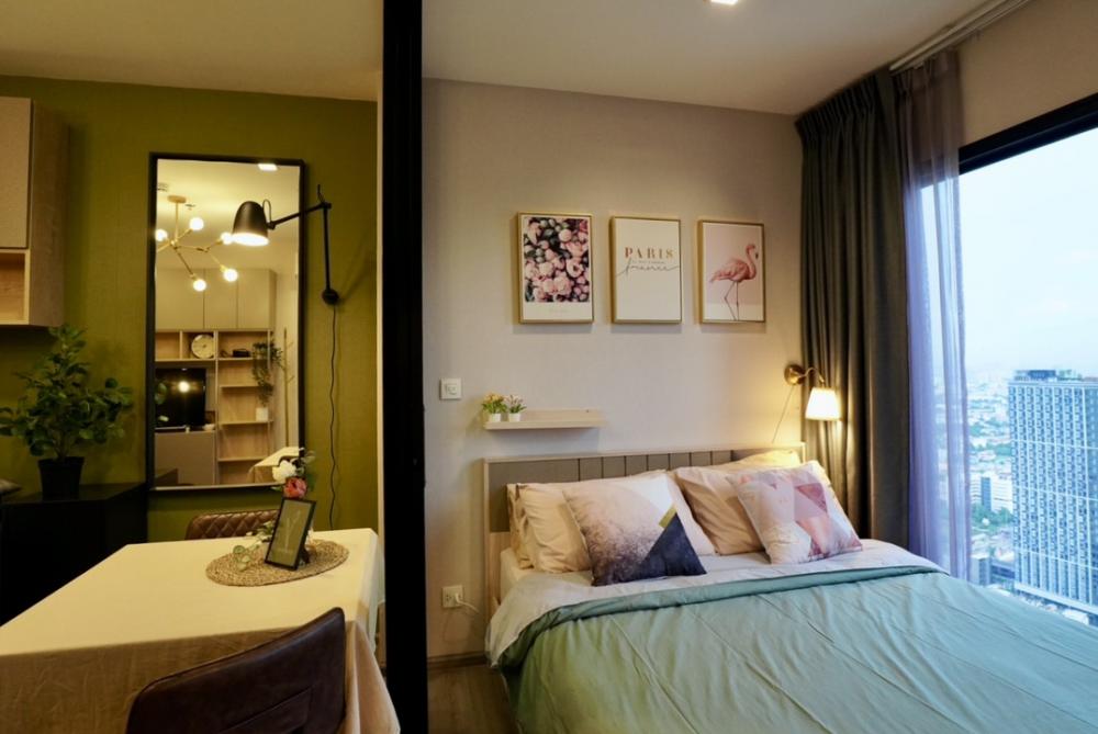 ให้เช่าคอนโดรัตนาธิเบศร์ สนามบินน้ำ พระนั่งเกล้า : ให้เช่า The politan rive แต่งครบ พร้อมอยู่ โดยเจ้าของ