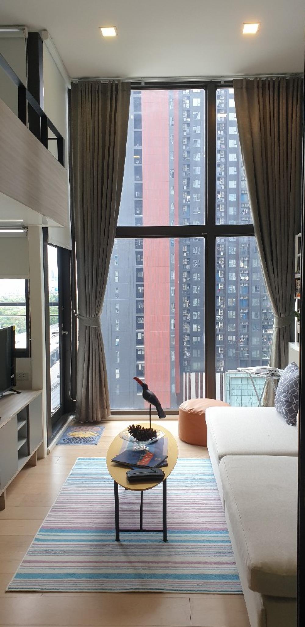 For RentCondoRama9, Petchburi, RCA : Chiwathai Residence Asoke For Rent  (Duplex Room) Rama9