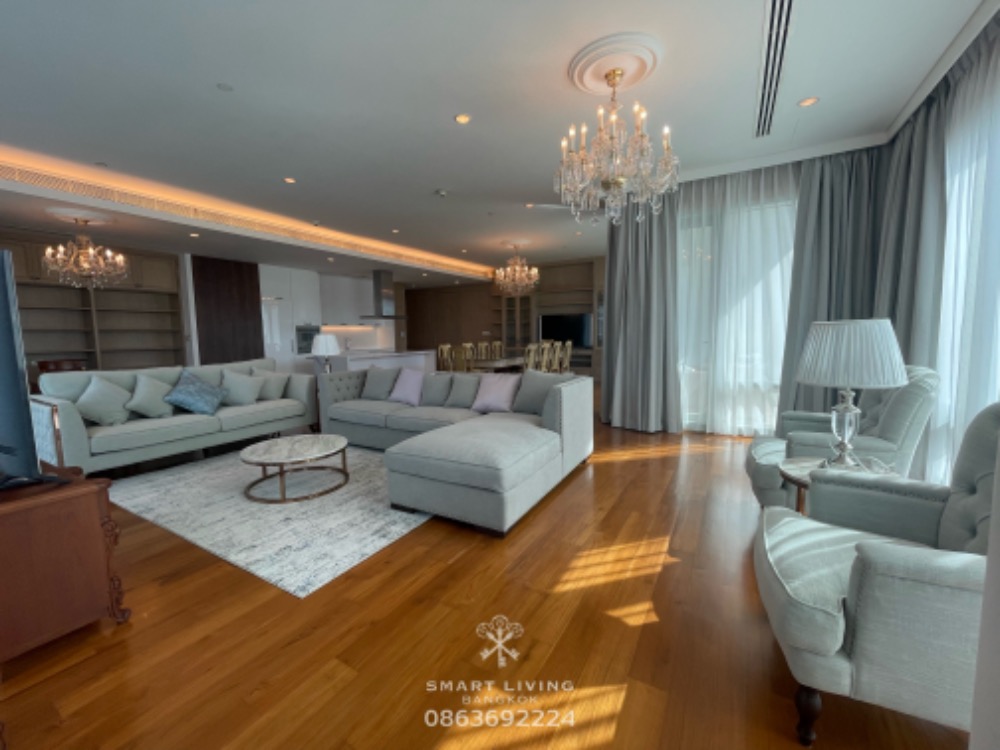 ให้เช่าคอนโดวิทยุ ชิดลม หลังสวน : ให้เช่า 185 Rajadamri  ,3ห้องนอน ,ตกแต่งหรูหรา ,ชั้นสูง วิวดี ใกล้ BTS ราชดำริ