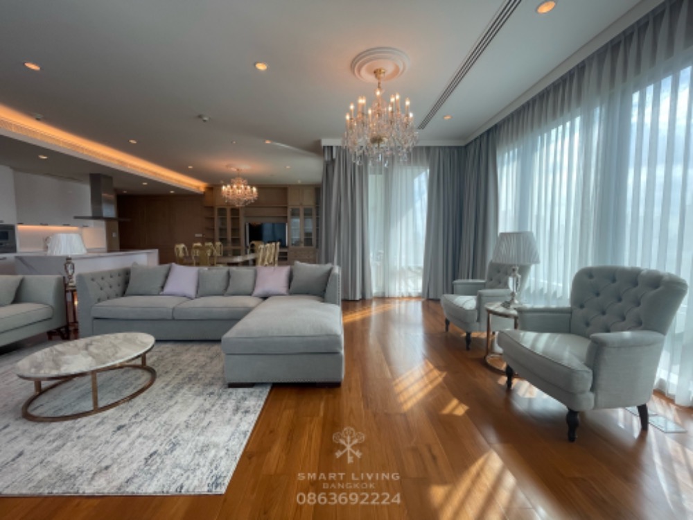 ให้เช่าคอนโดวิทยุ ชิดลม หลังสวน : ให้เช่า 185 Rajadamri  ,3ห้องนอน ,ตกแต่งหรูหรา ,ชั้นสูง วิวดี ใกล้ BTS ราชดำริ