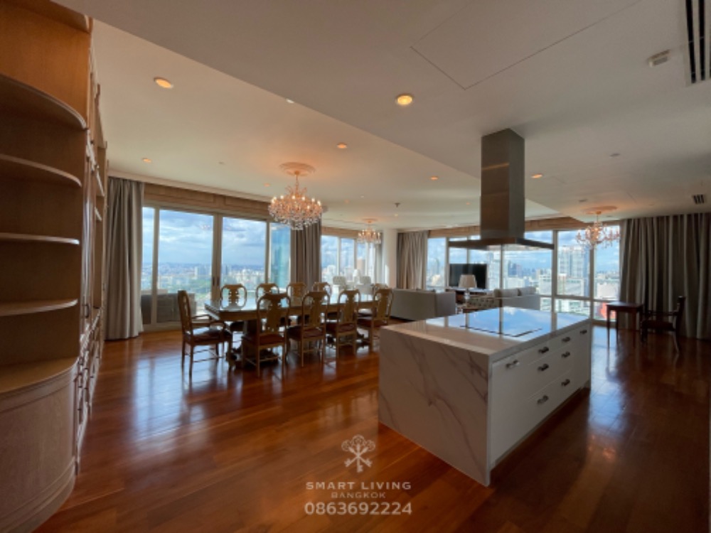 ให้เช่าคอนโดวิทยุ ชิดลม หลังสวน : ให้เช่า 185 Rajadamri  ,3ห้องนอน ,ตกแต่งหรูหรา ,ชั้นสูง วิวดี ใกล้ BTS ราชดำริ
