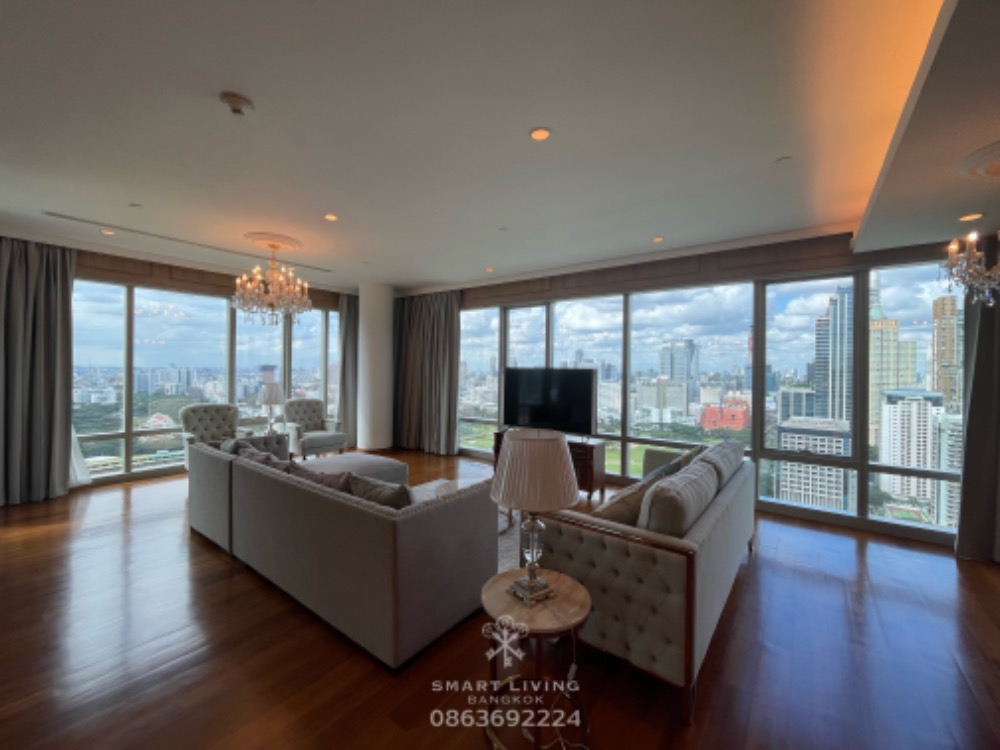 ให้เช่าคอนโดวิทยุ ชิดลม หลังสวน : ให้เช่า 185 Rajadamri  ,3ห้องนอน ,ตกแต่งหรูหรา ,ชั้นสูง วิวดี ใกล้ BTS ราชดำริ