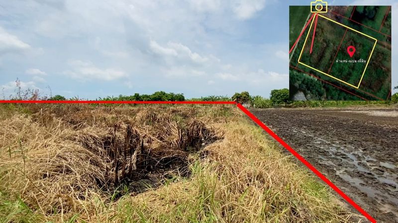 For SaleLandLadkrabang, Suwannaphum Airport : Land for sale, 2 rai, lower than the appraisal price, Bang Sao Thong District, Luang Phaeng Road, suitable for business and investment.