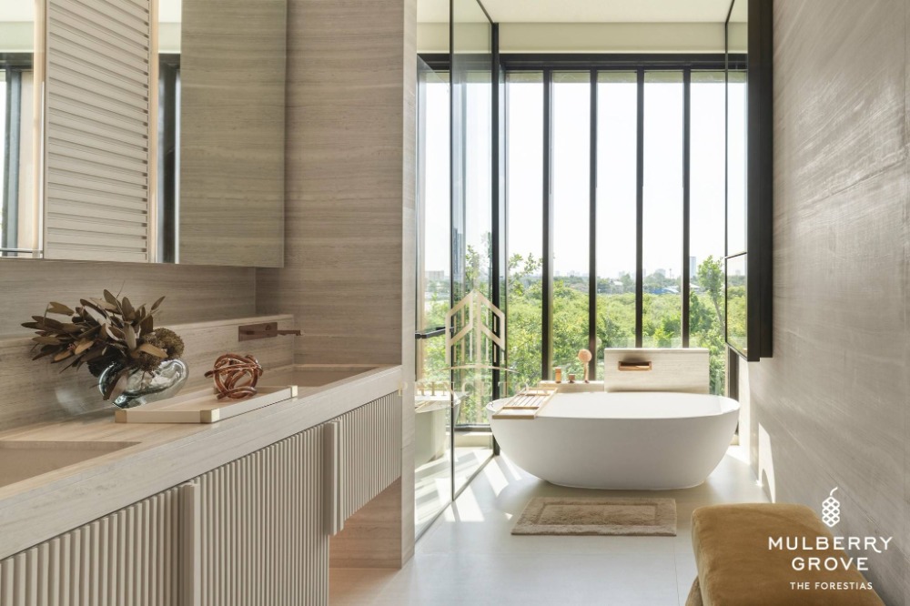 ขายบ้านบางนา แบริ่ง ลาซาล : Mulberry Grove The Forestias Villa TYPE M มัลเบอร์รี่ โกรฟ เดอะ ฟอเรสเทียส์ วิลล่า