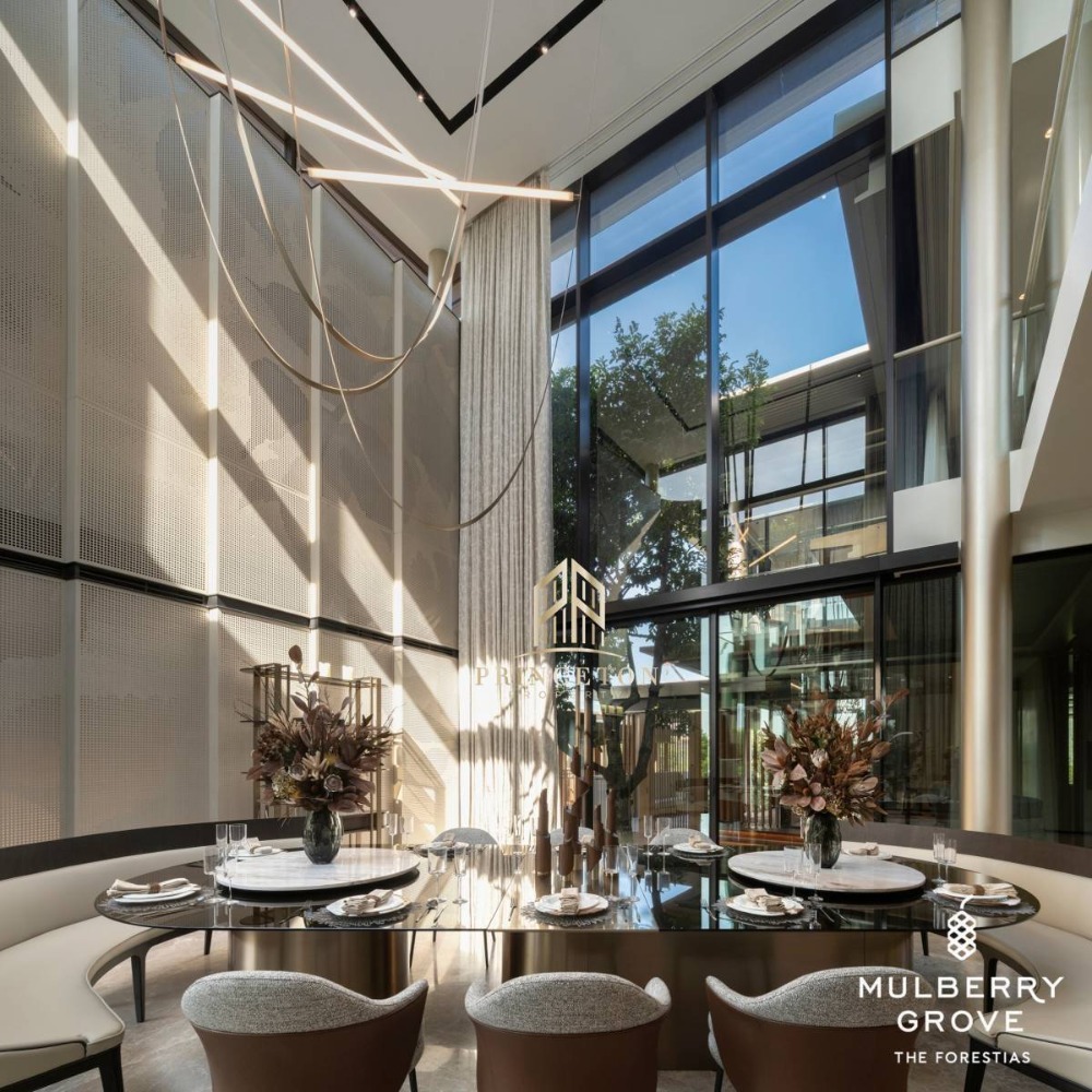 ขายบ้านบางนา แบริ่ง ลาซาล : Mulberry Grove The Forestias Villa TYPE M มัลเบอร์รี่ โกรฟ เดอะ ฟอเรสเทียส์ วิลล่า