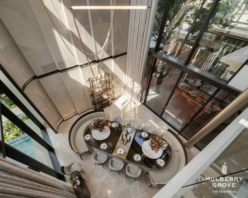 ขายบ้านบางนา แบริ่ง ลาซาล : Mulberry Grove The Forestias Villa TYPE M มัลเบอร์รี่ โกรฟ เดอะ ฟอเรสเทียส์ วิลล่า