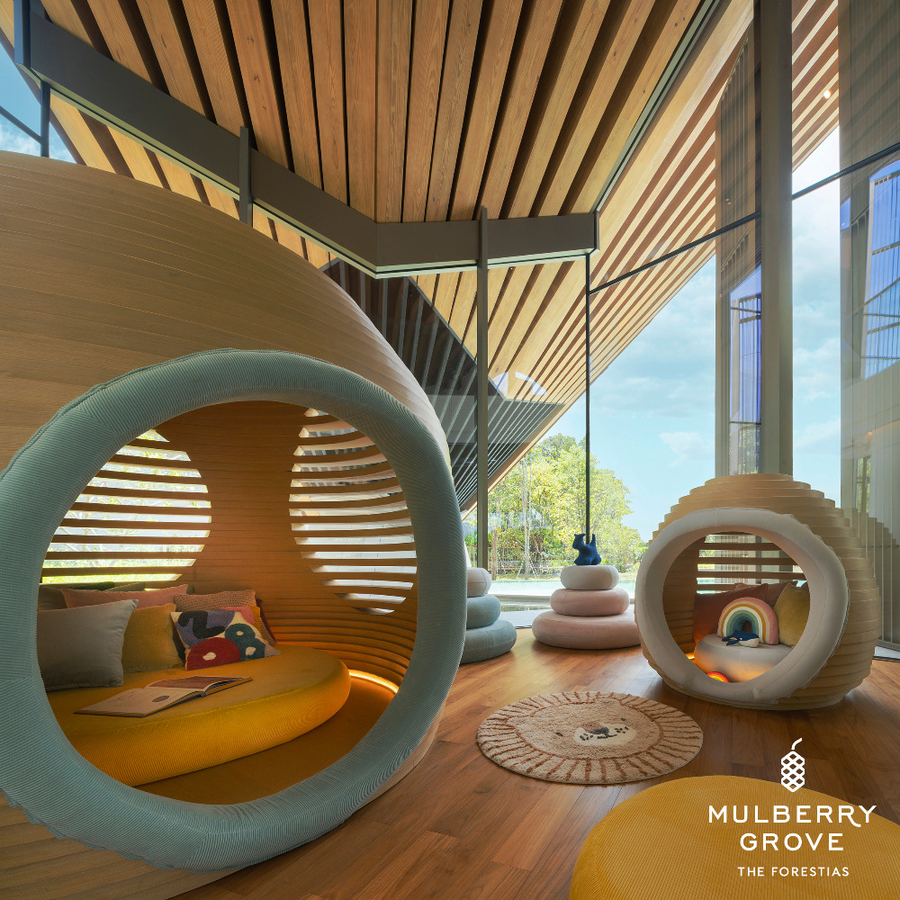 ขายบ้านบางนา แบริ่ง ลาซาล : Mulberry Grove The Forestias Villa TYPE M มัลเบอร์รี่ โกรฟ เดอะ ฟอเรสเทียส์ วิลล่า
