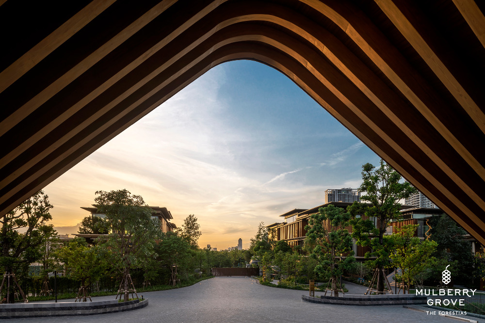ขายบ้านบางนา แบริ่ง ลาซาล : Mulberry Grove The Forestias Villa TYPE M มัลเบอร์รี่ โกรฟ เดอะ ฟอเรสเทียส์ วิลล่า
