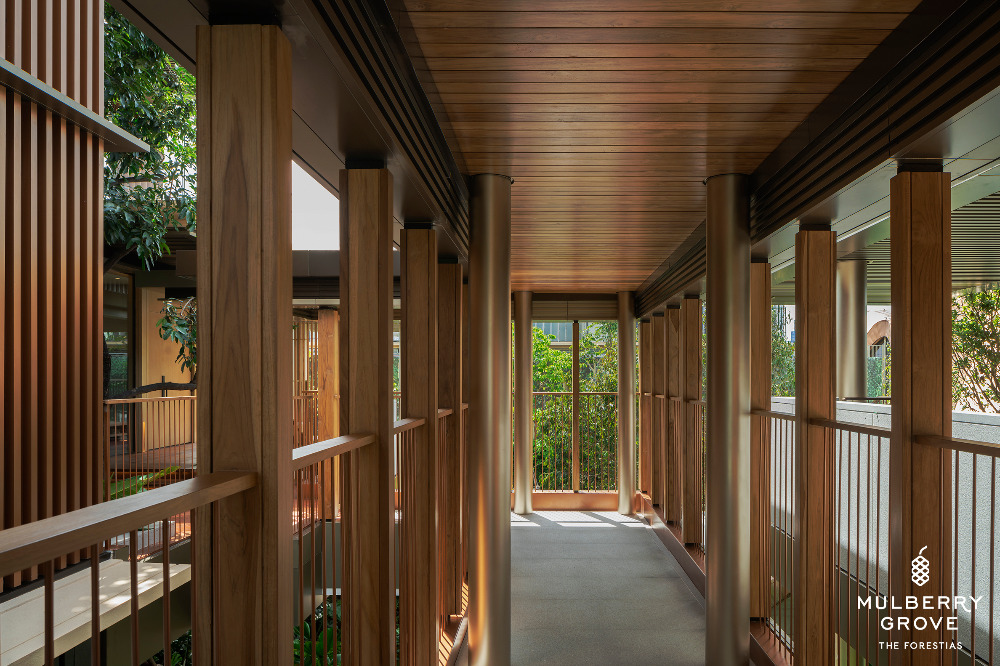 ขายบ้านบางนา แบริ่ง ลาซาล : Mulberry Grove The Forestias Villa TYPE M มัลเบอร์รี่ โกรฟ เดอะ ฟอเรสเทียส์ วิลล่า