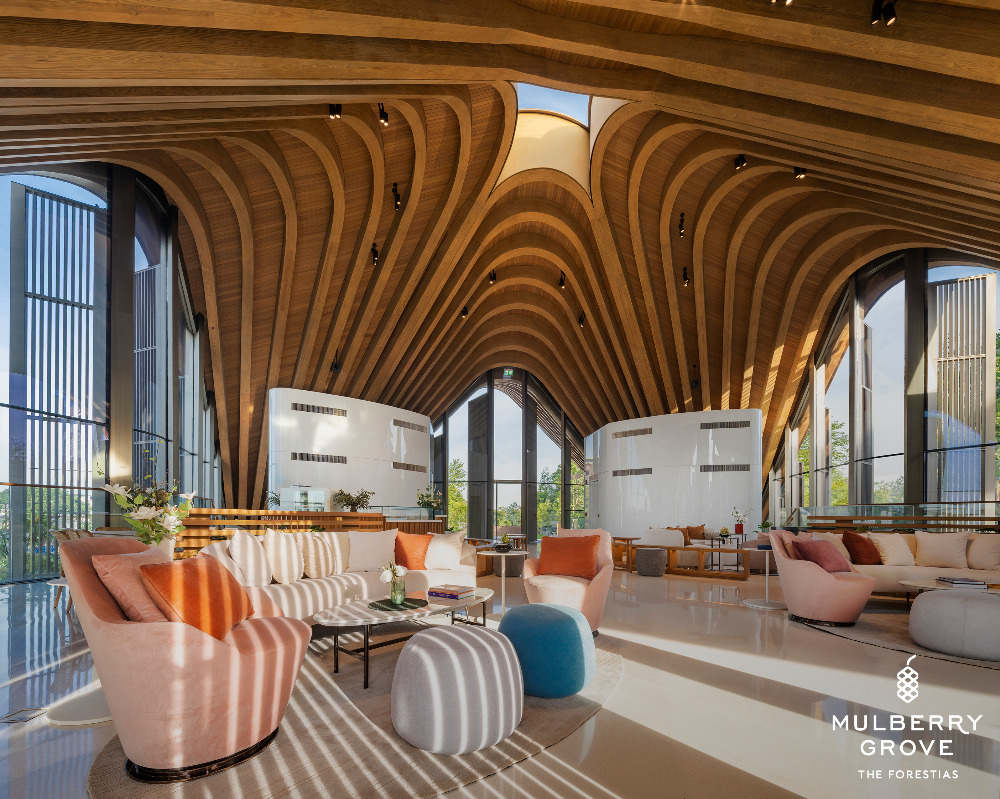 ขายบ้านบางนา แบริ่ง ลาซาล : Mulberry Grove The Forestias Villa TYPE M มัลเบอร์รี่ โกรฟ เดอะ ฟอเรสเทียส์ วิลล่า