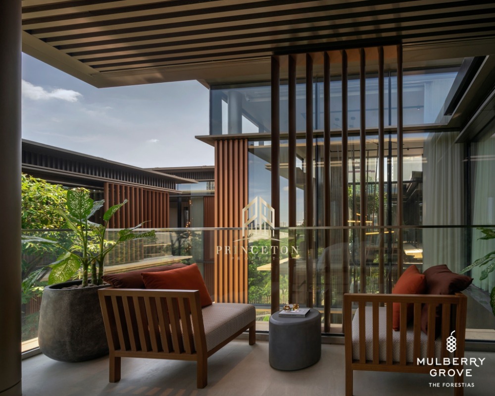 ขายบ้านบางนา แบริ่ง ลาซาล : Mulberry Grove The Forestias Villa TYPE M มัลเบอร์รี่ โกรฟ เดอะ ฟอเรสเทียส์ วิลล่า