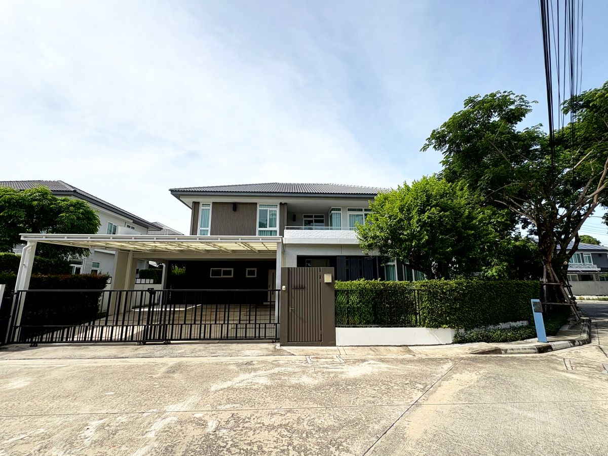 ให้เช่าบ้านบางนา แบริ่ง ลาซาล : RENT-SALE บ้านเดี่ยวใกล้คลับเฮ้าส์ หมู่บ้านมัณฑนา 2 บางนา กม.7 4 ห้องนอน 5 ห้องน้ำ