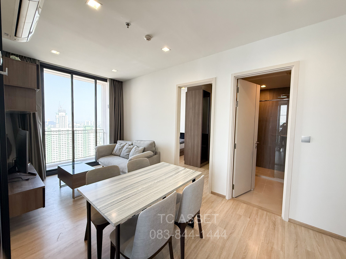 ขายคอนโดสะพานควาย จตุจักร : 🔥ขายด่วน! เดอะ ไลน์ พหลฯ-ประดิพัทธ์ 2 ห้องนอน 1 ห้องน้ำ ห้องมุม ทิศตะวันตก 53.13 ตรม ชั้น 30+ แต่งครบ🔥เพียง 8.499 ล้าน!