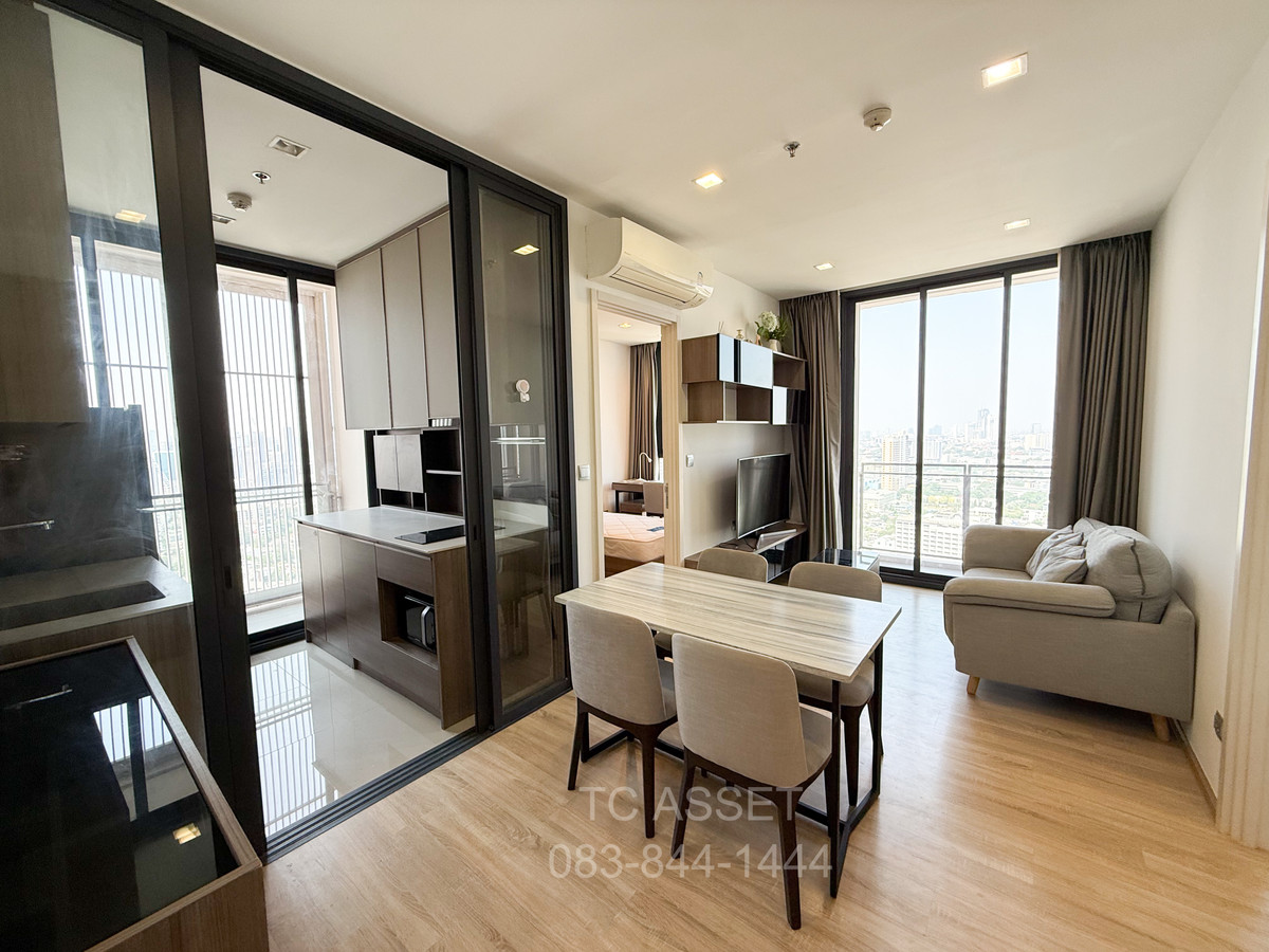 ขายคอนโดสะพานควาย จตุจักร : 🔥ขายด่วน! เดอะ ไลน์ พหลฯ-ประดิพัทธ์ 2 ห้องนอน 1 ห้องน้ำ ห้องมุม ทิศตะวันตก 53.13 ตรม ชั้น 30+ แต่งครบ🔥เพียง 8.499 ล้าน!