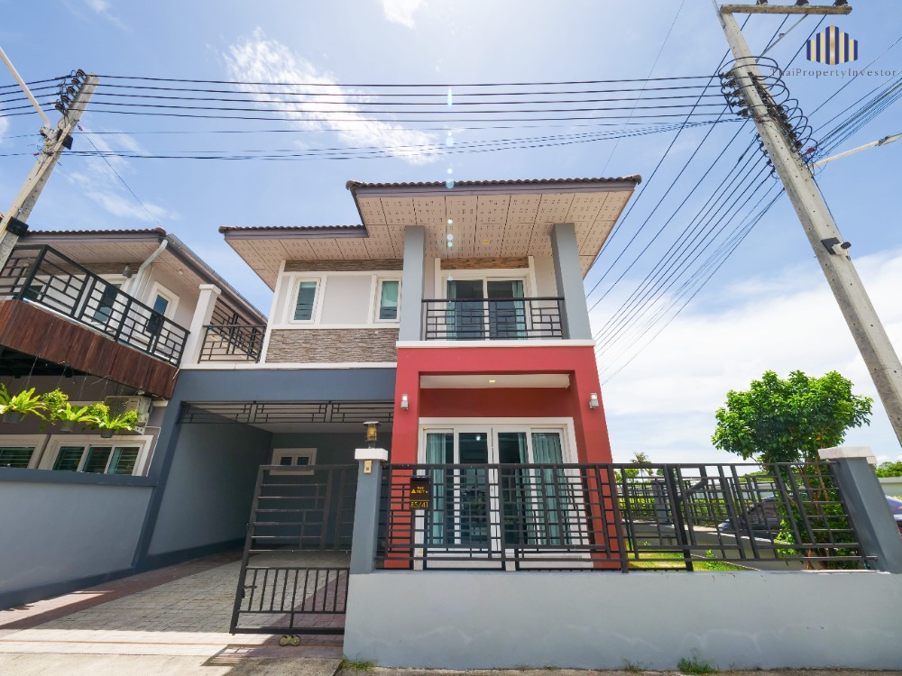 ขายทาวน์โฮมพัทยา บางแสน ชลบุรี สัตหีบ : บ้านแฝดหรู ไสตล์โมเดิร์น !!! ขายบ้านเดี่ยว 2 ชั้น 35 ตร.วา หมู่บ้าน ดิ อาริเต้ พัทยา (The Arete Pattaya) เนินพลับหวาน ใกล้ตลาดผู้ใหญ่กุ่ย