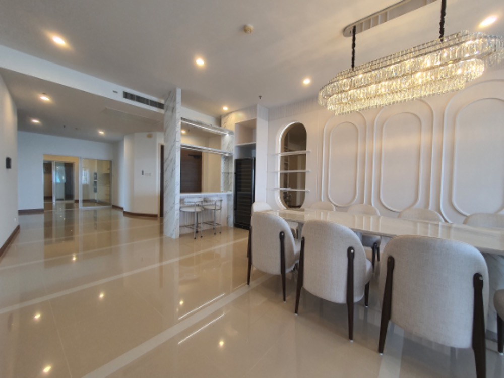 For RentCondoRama3 (Riverside),Satupadit : For rent SUPALAI PRIMA RIVA ,Penthouse 4 bedrooms ,Luxury decoration , Panoramic view and near BTS Chong Nonsi