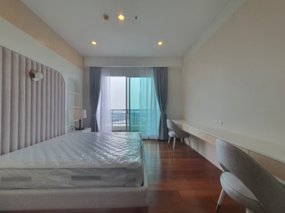 For RentCondoRama3 (Riverside),Satupadit : For rent SUPALAI PRIMA RIVA ,Penthouse 4 bedrooms ,Luxury decoration , Panoramic view and near BTS Chong Nonsi