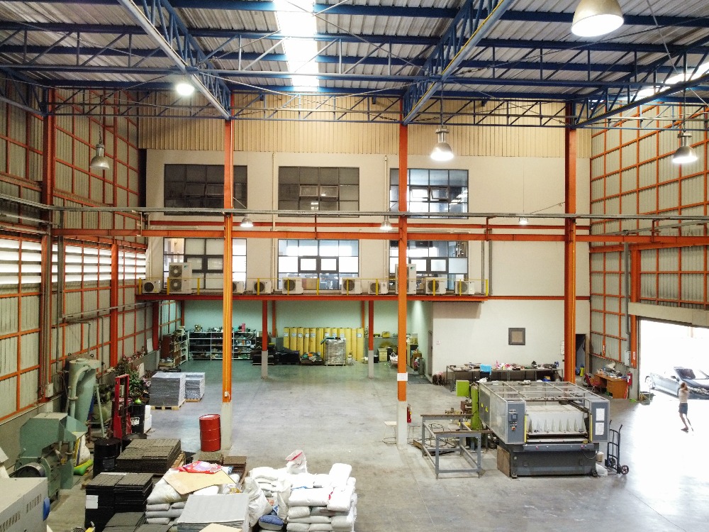 For SaleFactorySamut Prakan,Samrong : Factory and Office for sale , purple area