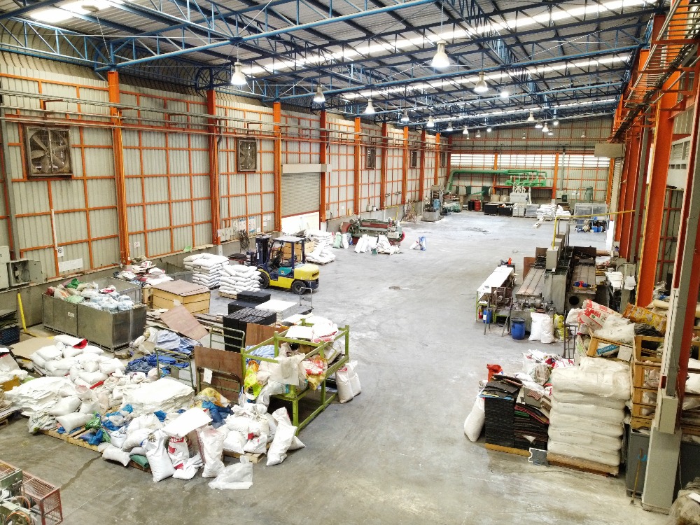 For SaleFactorySamut Prakan,Samrong : Factory and Office for sale , purple area