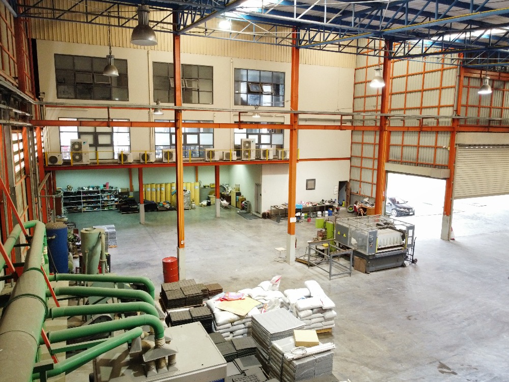 For SaleFactorySamut Prakan,Samrong : Factory and Office for sale , purple area