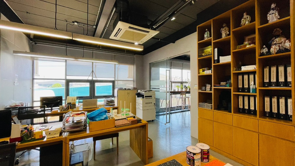 For SaleFactorySamut Prakan,Samrong : Factory and Office for sale , purple area