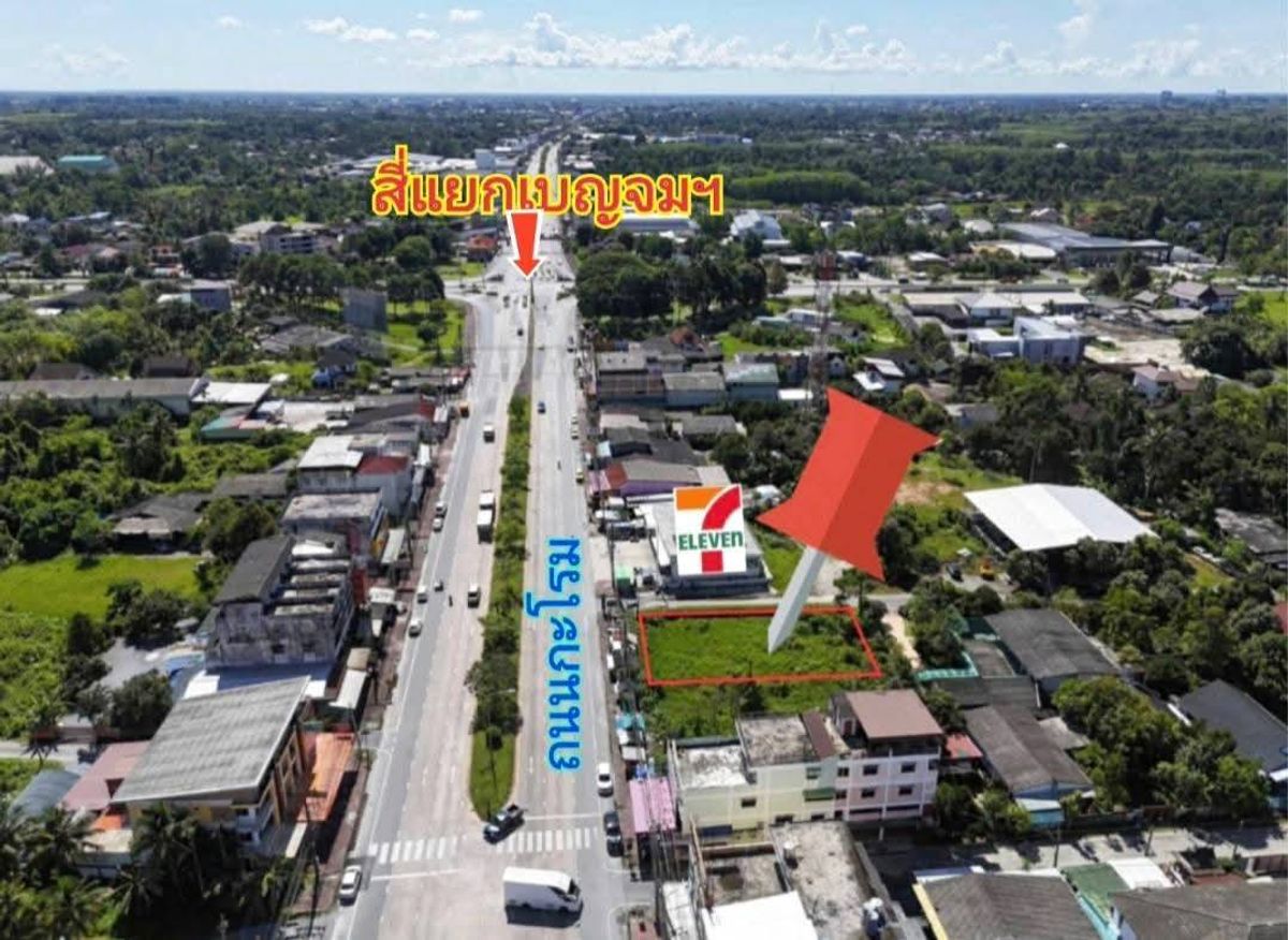 ขายที่ดินนครศรีธรรมราช : ขาย ที่ดิน สวย ใกล้แยกเบญจมฯ นครศรีธรรมราชที่ดินใกล้แยกเบญจมฯ 166.1 ตร.วา เหมาะทำธุรกิจ หรือที่อยู่อาศัย