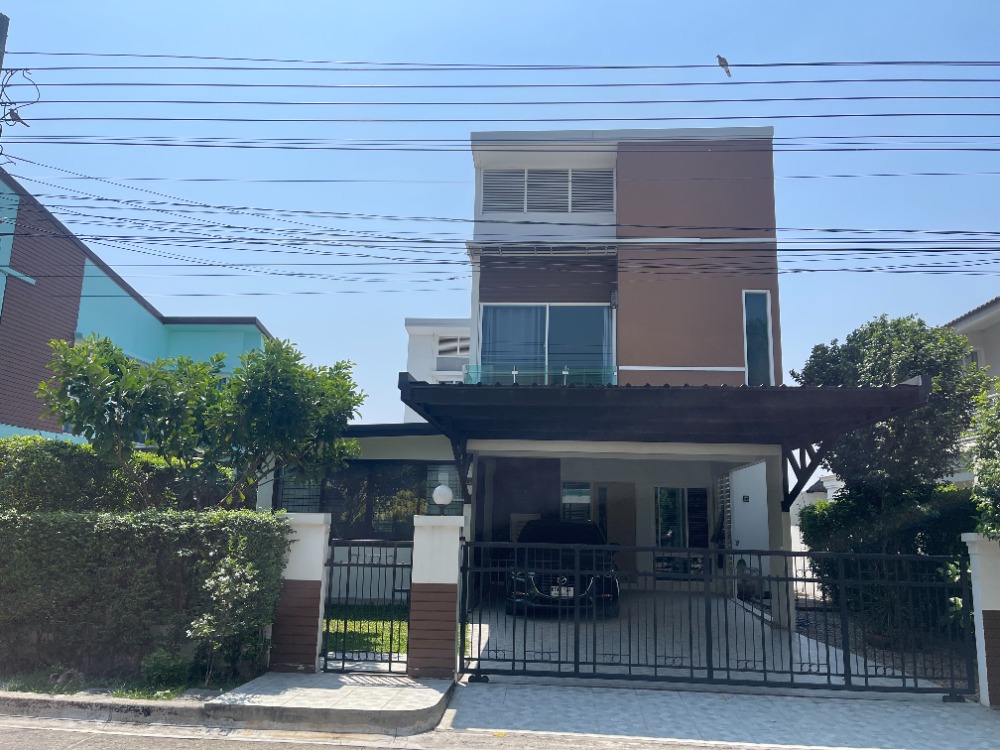 ขายบ้านลาดกระบัง สุวรรณภูมิ : ขายบ้านเดี่ยวสไตล์โมเดิร์น โฮมเพลส เดอะ พาร์ค วงแหวน – พระราม 9 บ้านสภาพดี