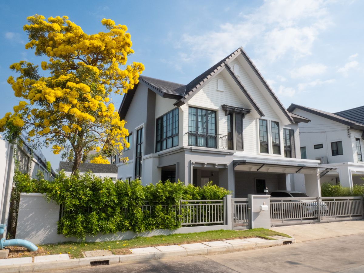 For SaleHouse : ประหยัดไปเป็นล้าน!! บ้านเดี่ยวบุราสิริ ปัญญารามอินทรา สภาพใหม่พร้อมอยู่ ใกล้ทะเลสาบ ติดซาฟารีเวิล์ด
