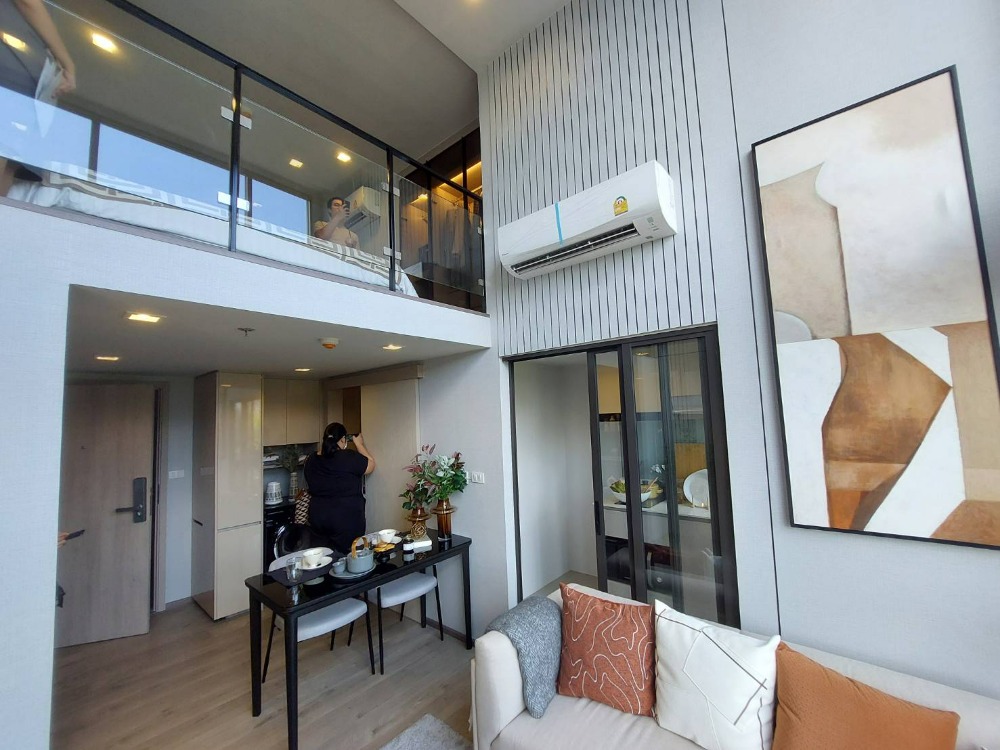 For SaleCondoOnnut, Udomsuk : PITI SUKHUMVIT 101, new condo near BTS Punnawithi 400 m., BTS Bang Chak 350 m., comes with Elite Service like a 5-star hotel, 1 Bed Loft starting at 5.39 million baht*