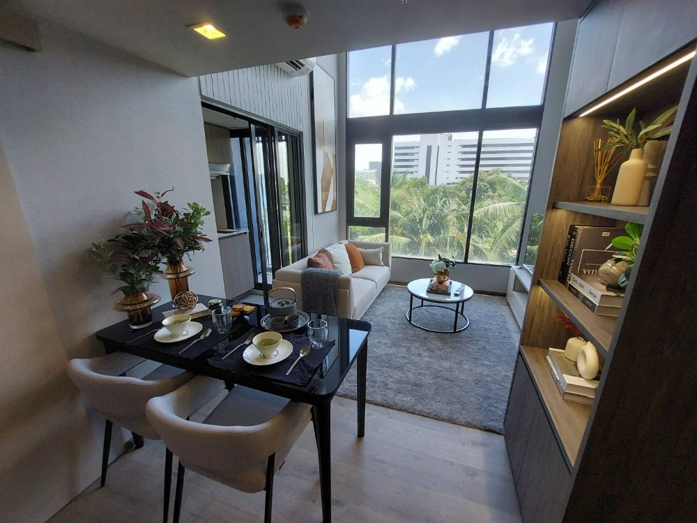 For SaleCondoOnnut, Udomsuk : PITI SUKHUMVIT 101, new condo near BTS Punnawithi 400 m., BTS Bang Chak 350 m., comes with Elite Service like a 5-star hotel, 1 Bed Loft starting at 5.39 million baht*