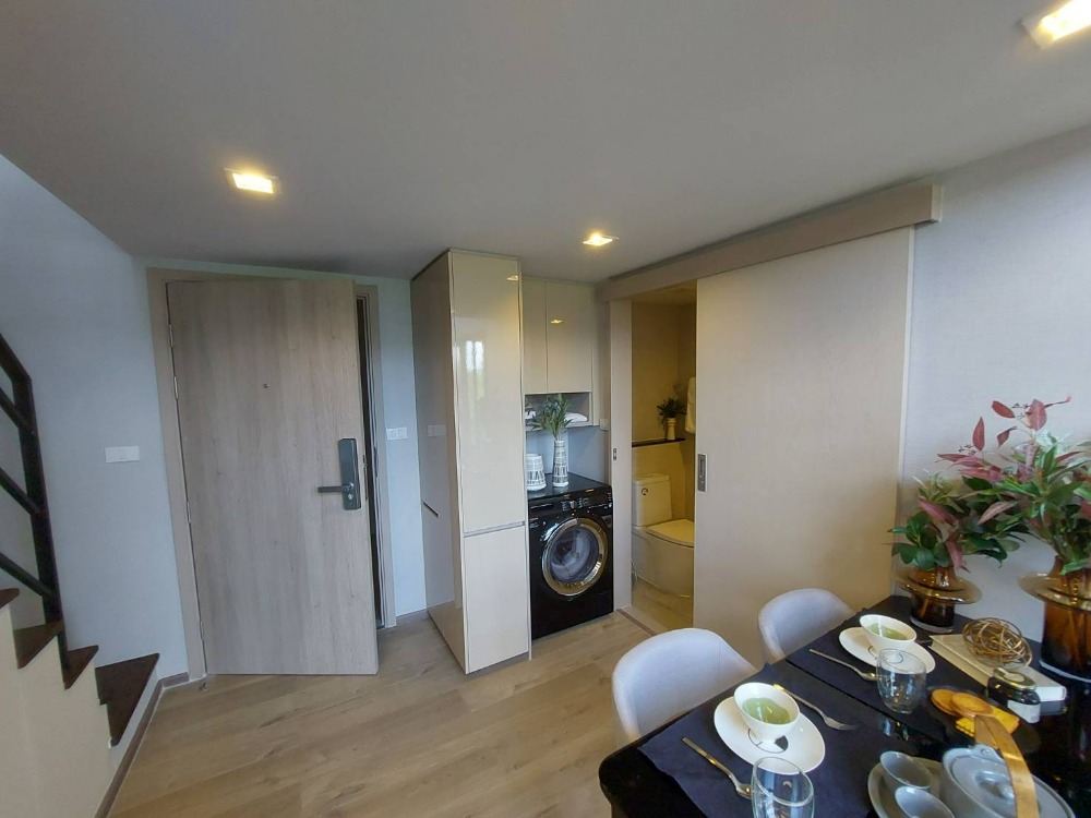 For SaleCondoOnnut, Udomsuk : PITI SUKHUMVIT 101, new condo near BTS Punnawithi 400 m., BTS Bang Chak 350 m., comes with Elite Service like a 5-star hotel, 1 Bed Loft starting at 5.39 million baht*