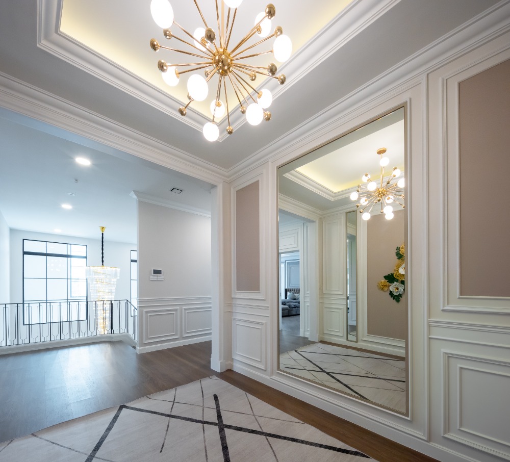 HousePattanakan, Srinakarin : House for rent Nantawan rama9 new krungthepkreetha 600,000baht, 5bedrooms, 7bathrooms, Near Rama9, Pattanakarn, Suan Luang, Srinakarin, Bangna, Suvarnabhumi Airport, Krungthep Kreetha, Sukhumvit, Brighton, and Wellington.