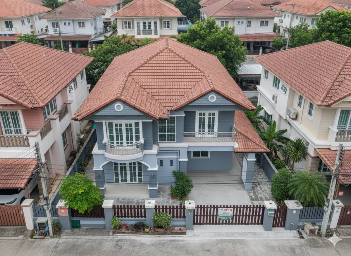 ขายบ้านพระราม 5 ราชพฤกษ์ บางกรวย : 📢ลดราคา ขายด่วน บ้านเดี่ยว 51.8 ตรว. หมู่บ้านนาราพาร์ค 4 ห้องนอน บางกรวย นครอินทร์ วงเวียนพระราม 5 ราชพฤกษ์ นนทบุรี