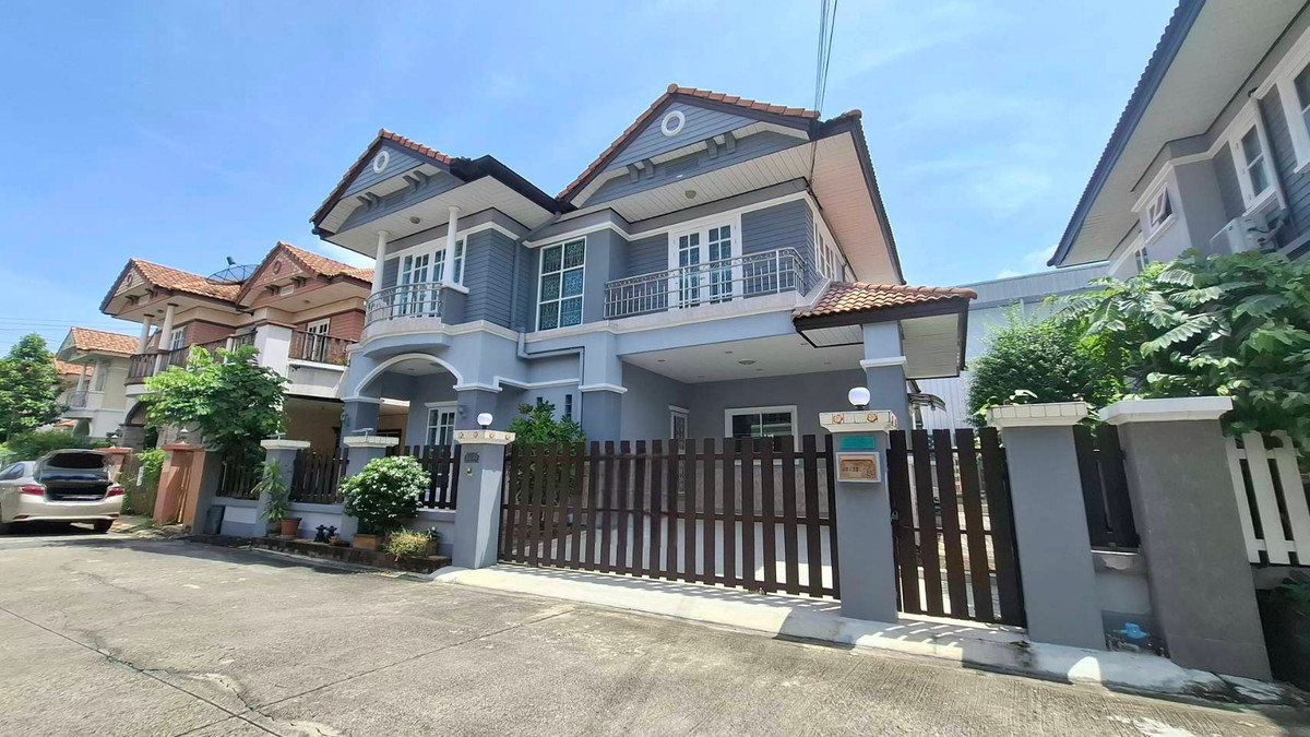 ขายบ้านพระราม 5 ราชพฤกษ์ บางกรวย : 📢ลดราคา ขายด่วน บ้านเดี่ยว 51.8 ตรว. หมู่บ้านนาราพาร์ค 4 ห้องนอน บางกรวย นครอินทร์ วงเวียนพระราม 5 ราชพฤกษ์ นนทบุรี