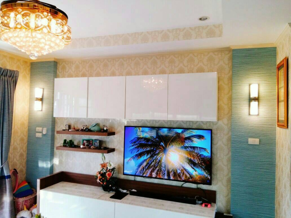 For SaleHouseLadkrabang, Suwannaphum Airport : Supalai Suan Luang, detached house, ready to move in, garden view, area of 79.10 square wah