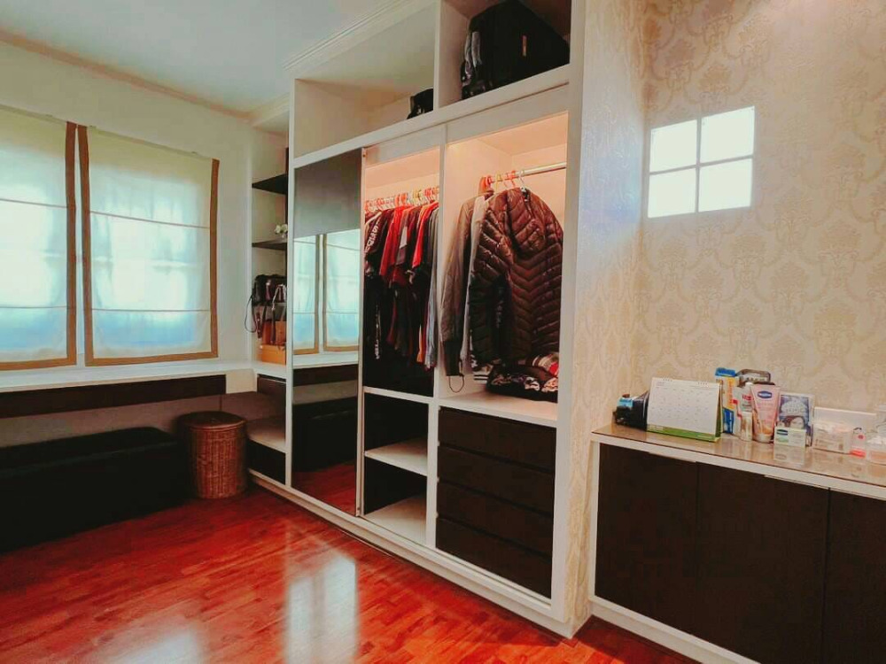 For SaleHouseLadkrabang, Suwannaphum Airport : Supalai Suan Luang, detached house, ready to move in, garden view, area of 79.10 square wah