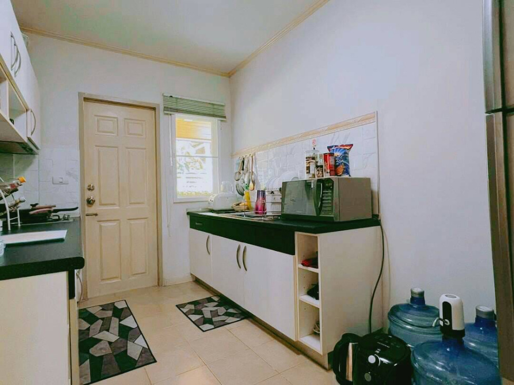 For SaleHouseLadkrabang, Suwannaphum Airport : Supalai Suan Luang, detached house, ready to move in, garden view, area of 79.10 square wah