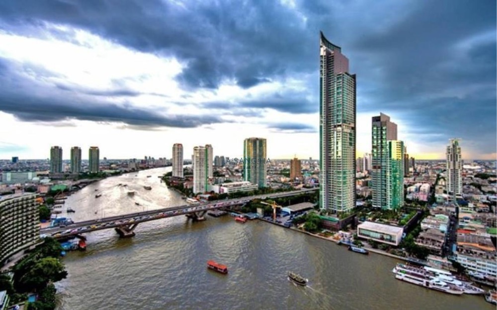 ขายคอนโดวงเวียนใหญ่ เจริญนคร : 🌊 ขาย resale The River 18.5mb 2Bed 2Bath โทร 0959415999 (NUT)