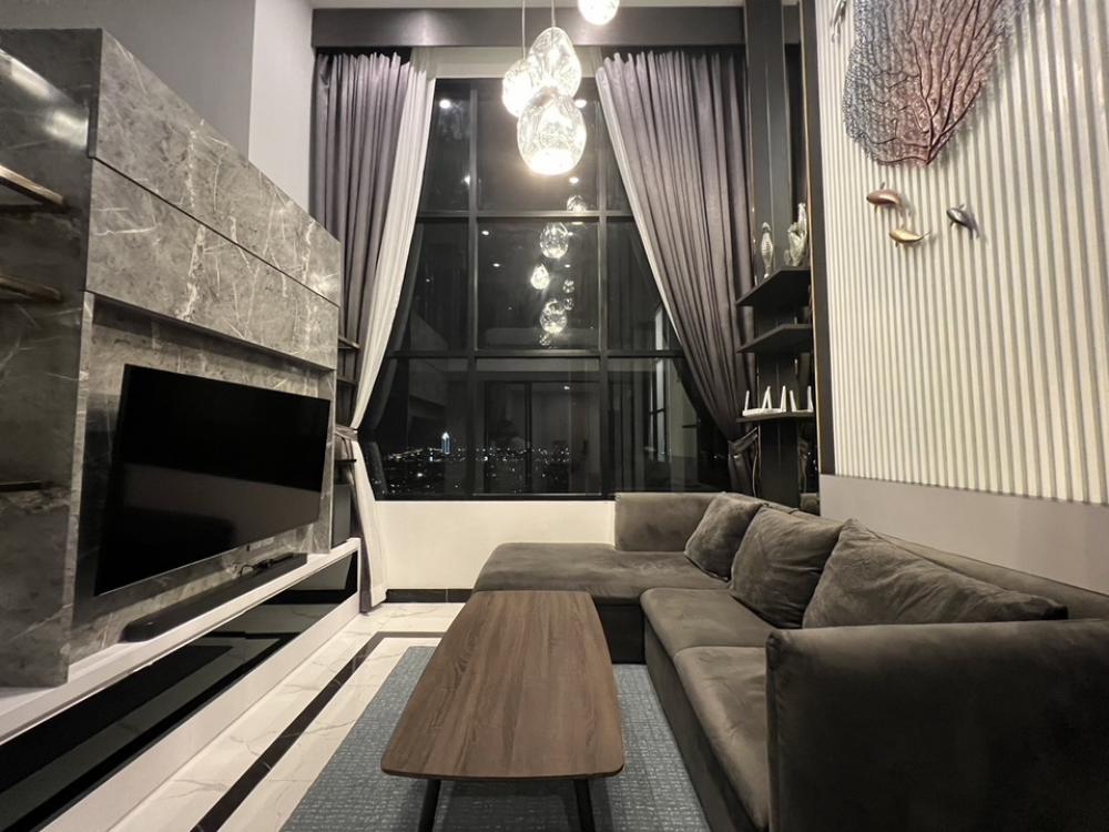 ให้เช่าคอนโดสาทร นราธิวาส : ✨Knightsbridge Prime Sathorn✨Free Wifi✅ high floor City view
