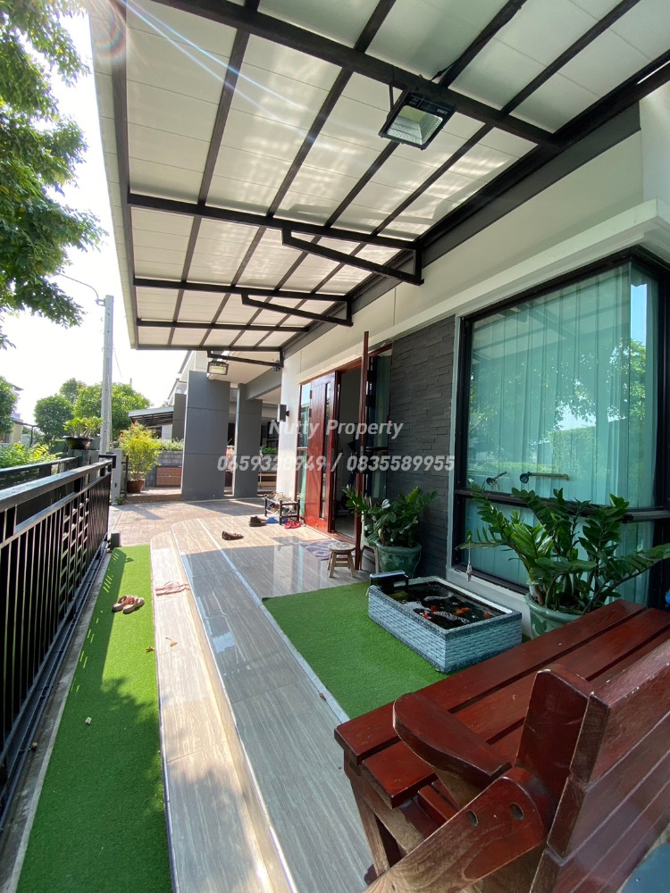 For SaleHouseBangna, Bearing, Lasalle : Luxury detached house In Soi Ratchawinit Bang Kaew The City Bangna Km.7