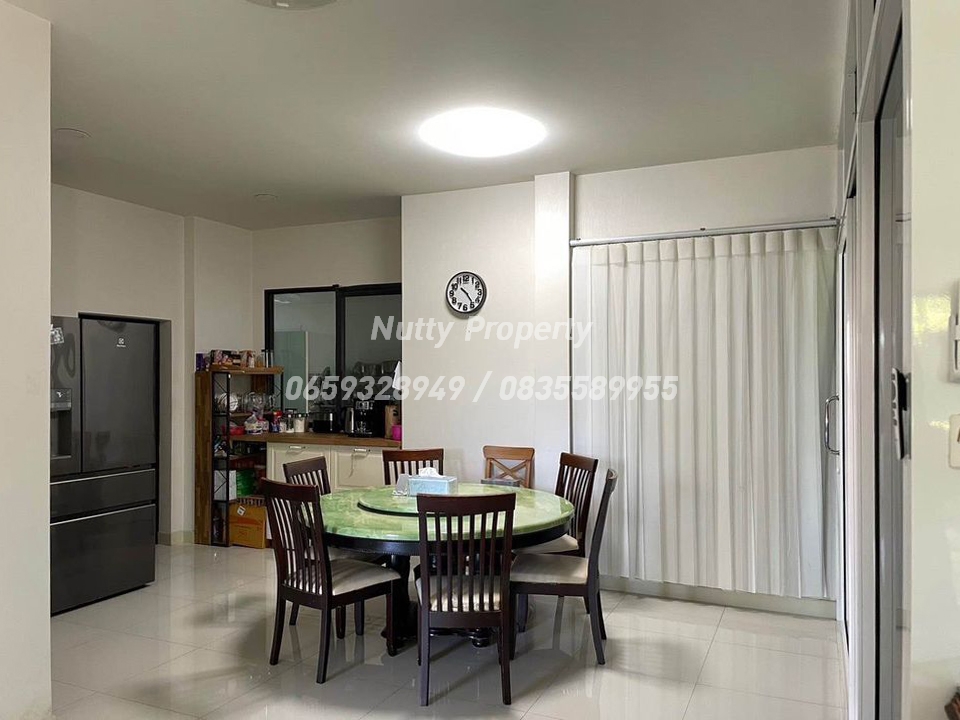 For SaleHouseBangna, Bearing, Lasalle : Luxury detached house In Soi Ratchawinit Bang Kaew The City Bangna Km.7
