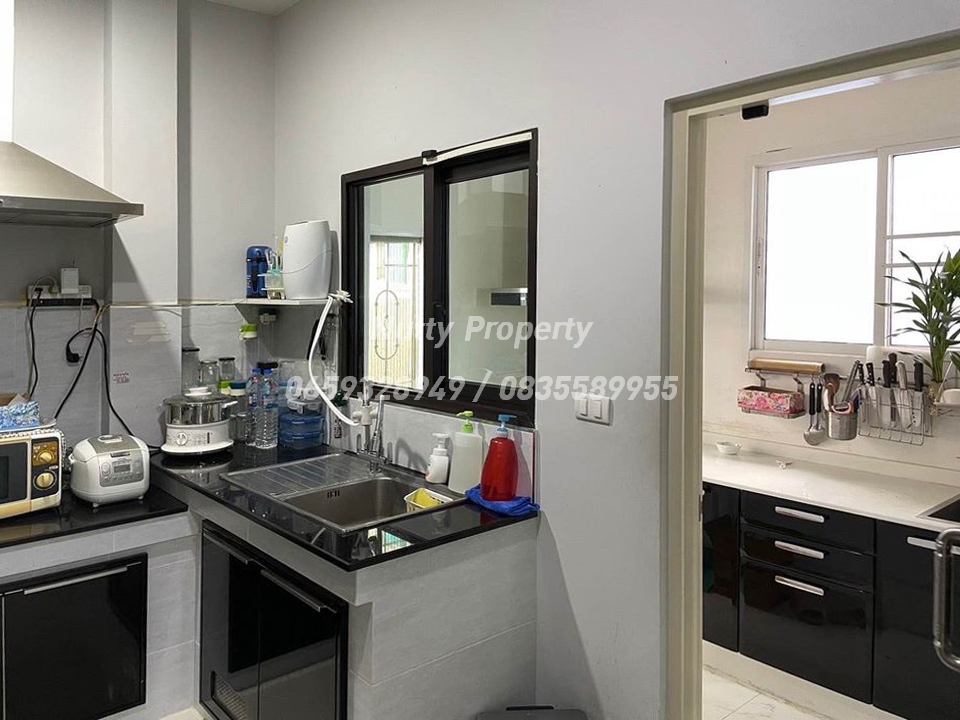 For SaleHouseBangna, Bearing, Lasalle : Luxury detached house In Soi Ratchawinit Bang Kaew The City Bangna Km.7