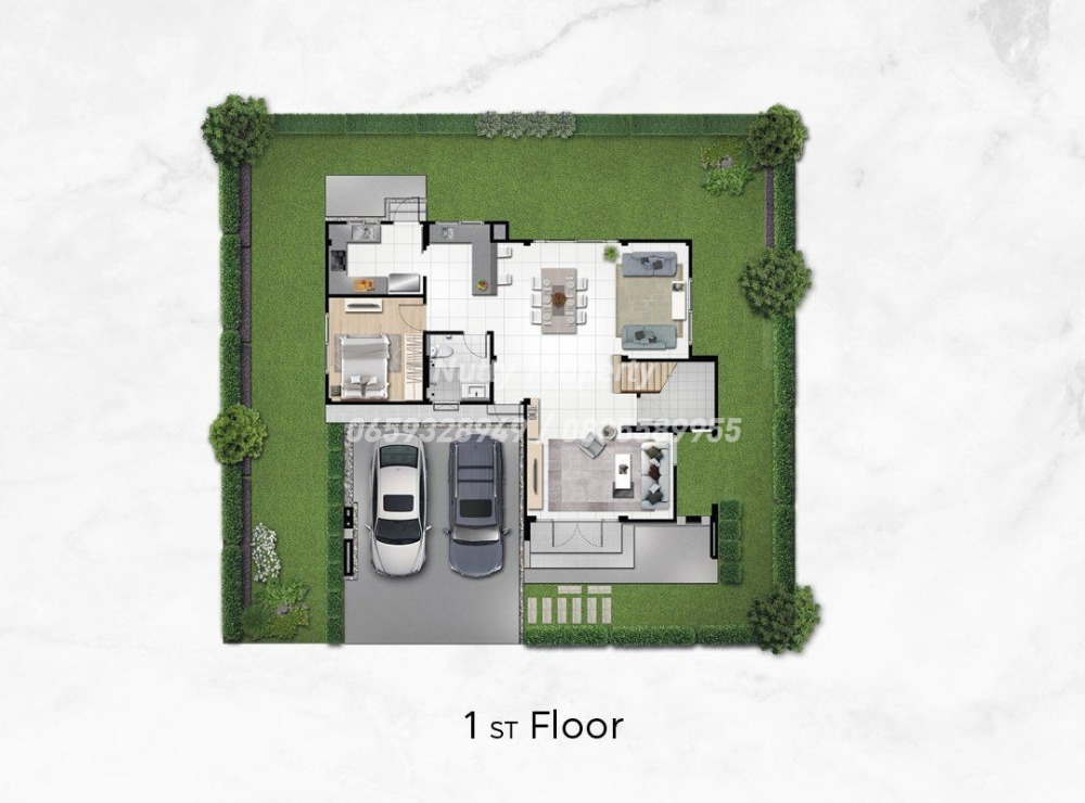 For SaleHouseBangna, Bearing, Lasalle : Luxury detached house In Soi Ratchawinit Bang Kaew The City Bangna Km.7